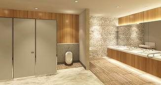 トイレリフォームデザイン事例１